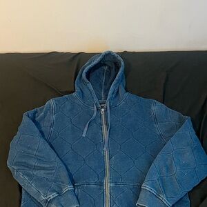 Lucky Brand Navy Quilted Jacket